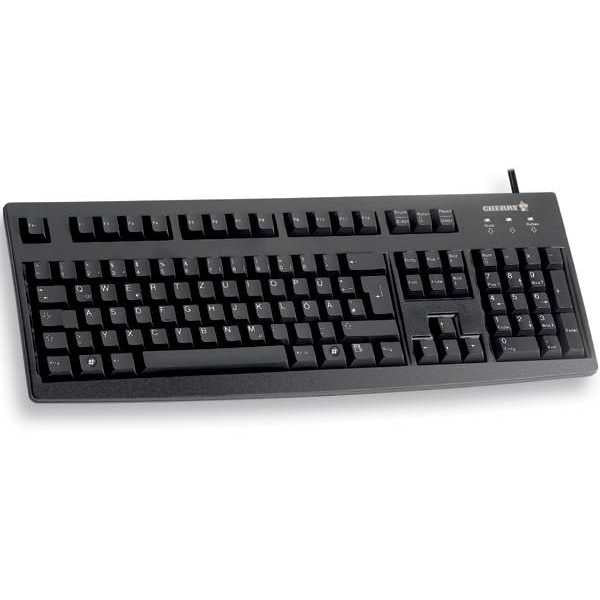 CHERRY G83-6105 Tastatur Universal USB Schwarz