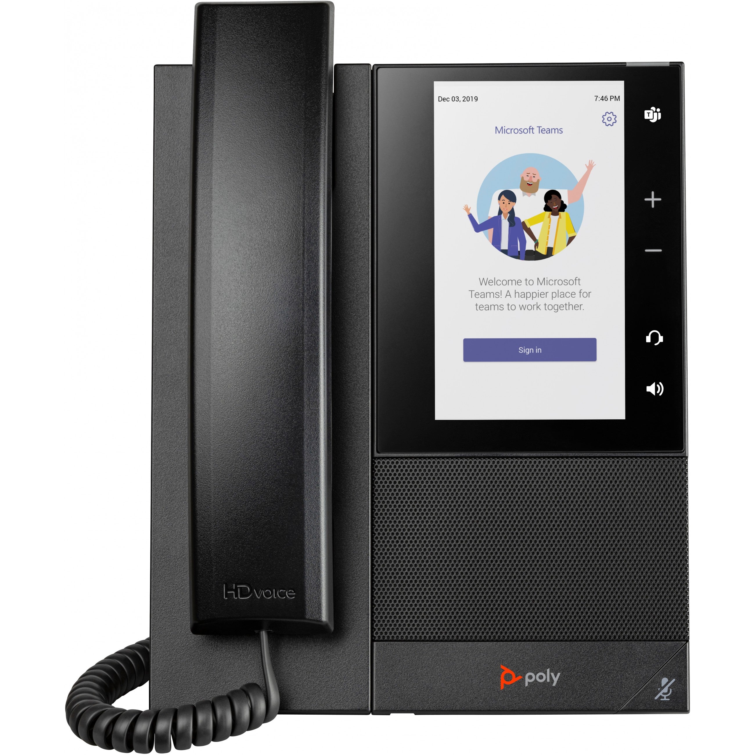 HP Poly CCX 505 Phone Teams (PoE. ohne Netzteil)