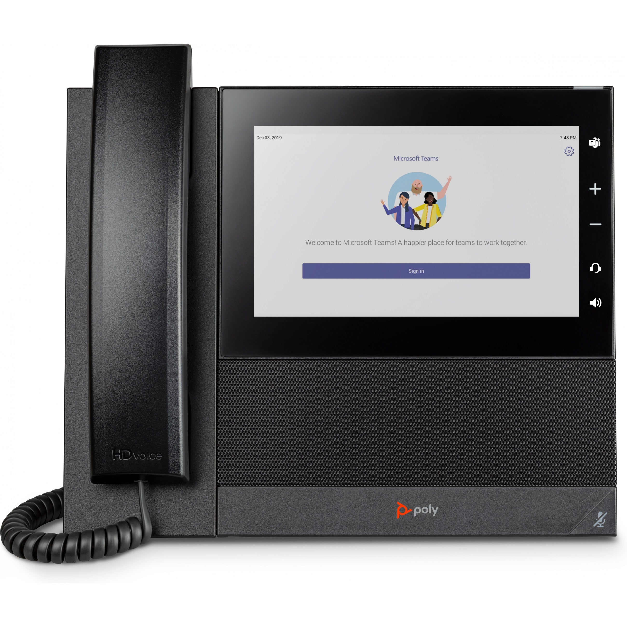 HP Poly CCX 600 Phone Teams (PoE. ohne Netzteil)