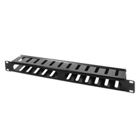 LogiLink ORCC01B Kabel-Organizer Kabelrinne Schwarz 1 Stück(e)