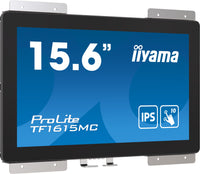 iiyama ProLite TF1615MC-B1 Computerbildschirm 39,6 cm (15.6") 1920 x 1080 Pixel Full HD Touchscreen Schwarz
