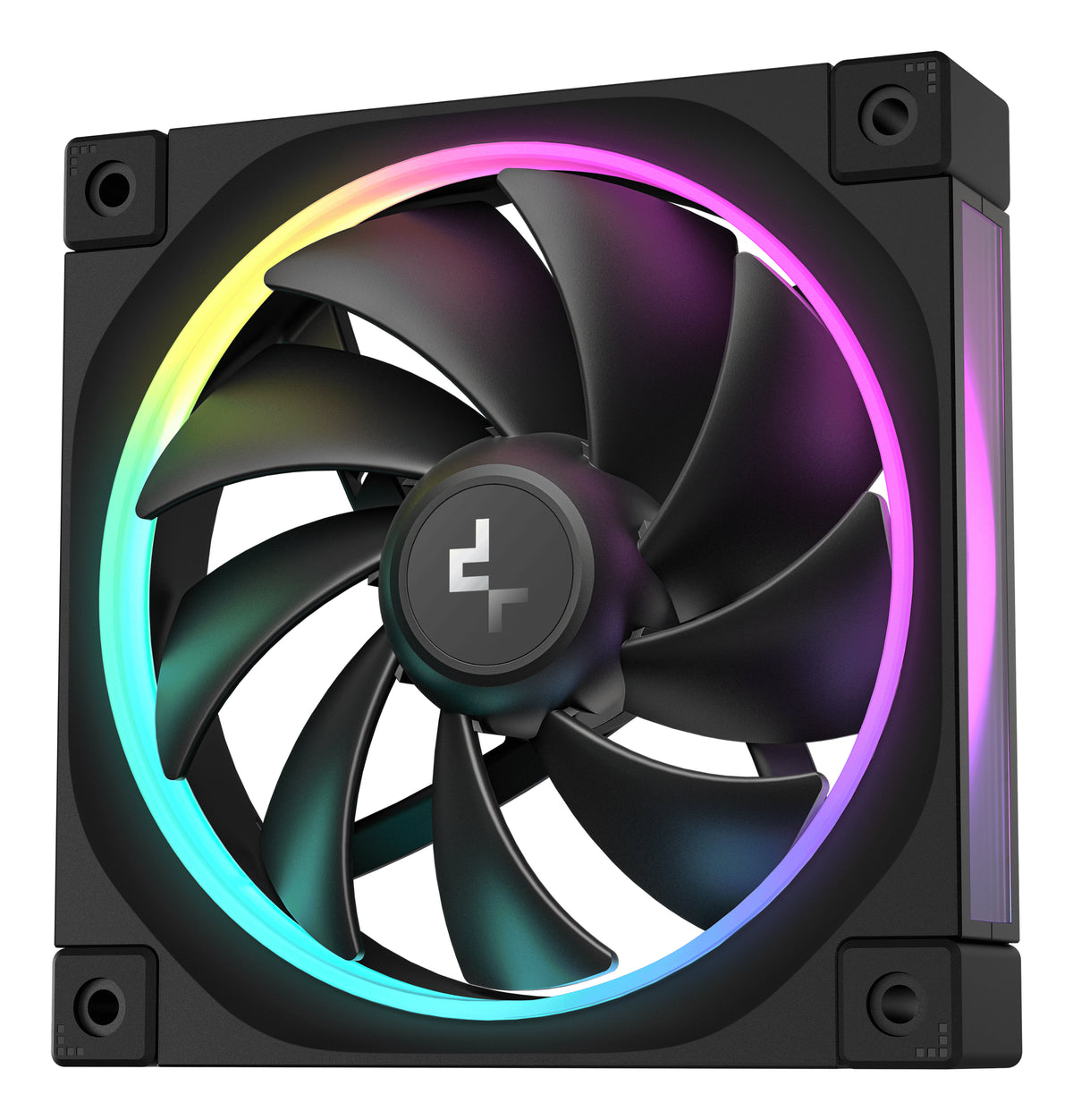 DeepCool FL12-3 in 1 Computergehäuse Ventilator 12 cm Schwarz 3 Stück(e)