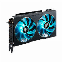 PowerColor Hellhound Radeon RX 7600 8GB GDDR6 Black