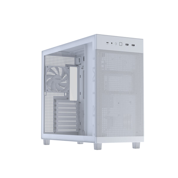 ASUS PRIME AP303 TG White Midi Tower Weiß