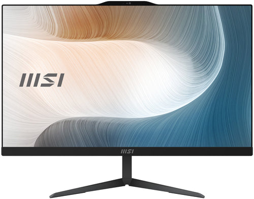 MSI Modern AM242 12M-1629XDE Intel® Core™ i3 i3-1215U 60,5 cm (23.8") 1920 x 1080 Pixel All-in-One-PC 8 GB DDR4-SDRAM 256 GB SSD Wi-Fi 6E (802.11ax) Schwarz