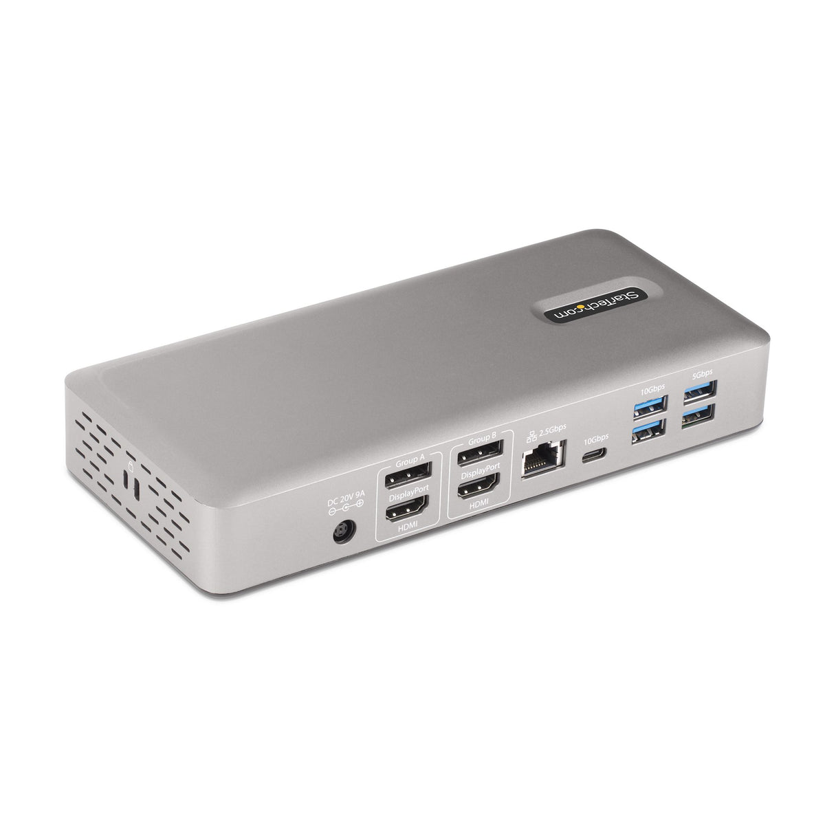 StarTech.com Universelle Thunderbolt 4 und USB4 Dockingstation, Quad-Display unter Windows, Dual-Display mit MacBook, HDMI DP-Dock mit 100W Ladung
