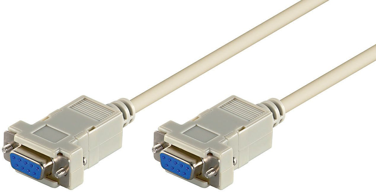 Microconnect SCSENN2 Serien-Kabel Weiß 1,8 m DB-9