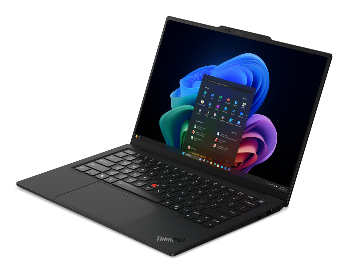 Lenovo ThinkPad X1 Carbon Gen 14 Aura Edition Copilot+ PC 358H Laptop 35,6 cm (14") Touchscreen 2.8K 64 GB LPDDR5x-SDRAM 1 TB SSD Wi-Fi 7 (802.11be) Windows 11 Pro Schwarz Schweiz