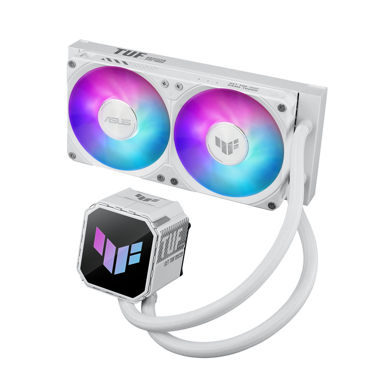 ASUS TUF Gaming LC III 240 ARGB White Edition Prozessor All-in-One-Flüssigkeitskühler 12 cm Weiß