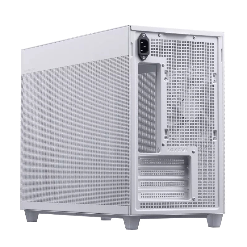ASUS PRIME AP201 CASE TG WHITE Mini Tower Weiß