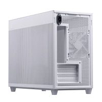 ASUS PRIME AP201 CASE TG WHITE Mini Tower Weiß