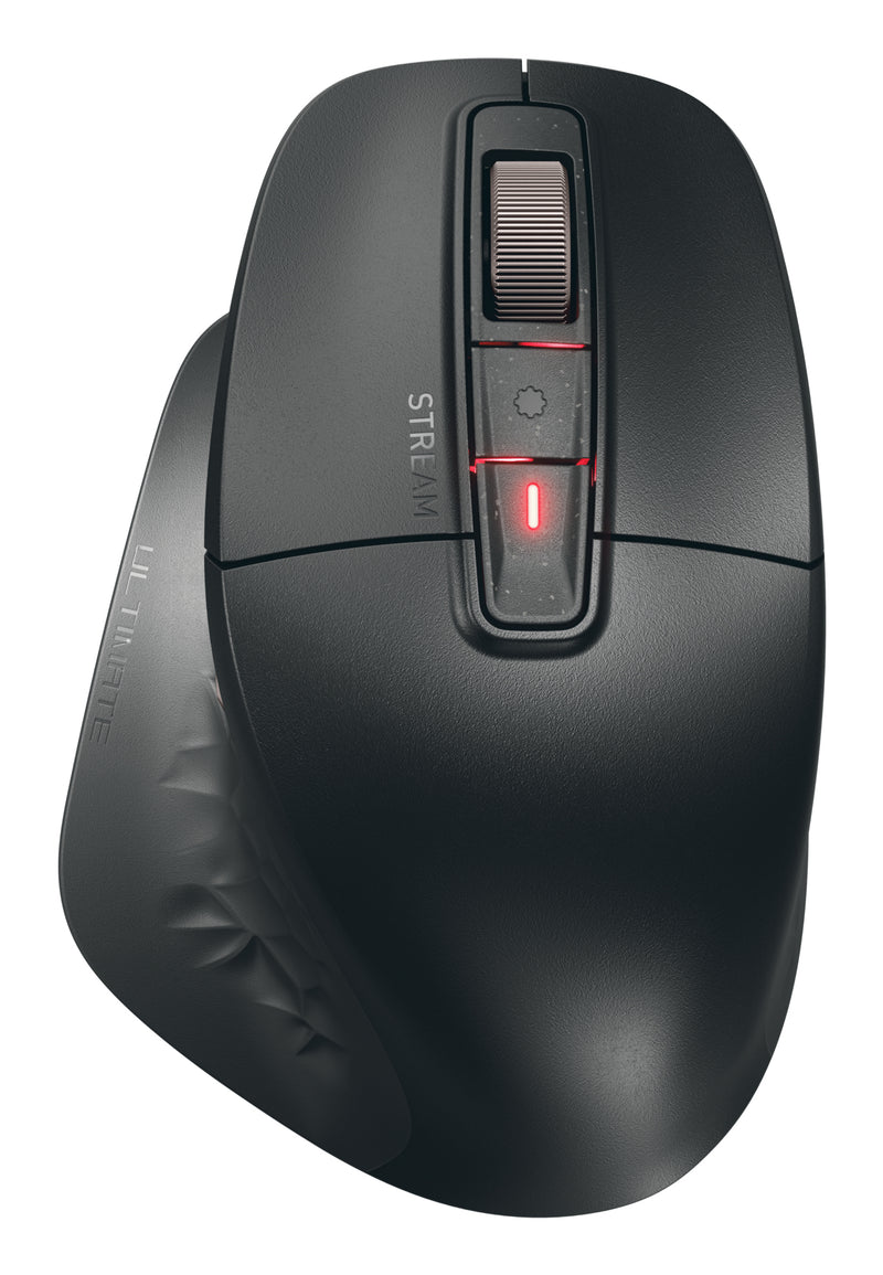 CHERRY Stream desktop ultimate Tastatur Maus enthalten Heimbüro USB + RF Wireless + Bluetooth QWERTZ Deutsch Schwarz