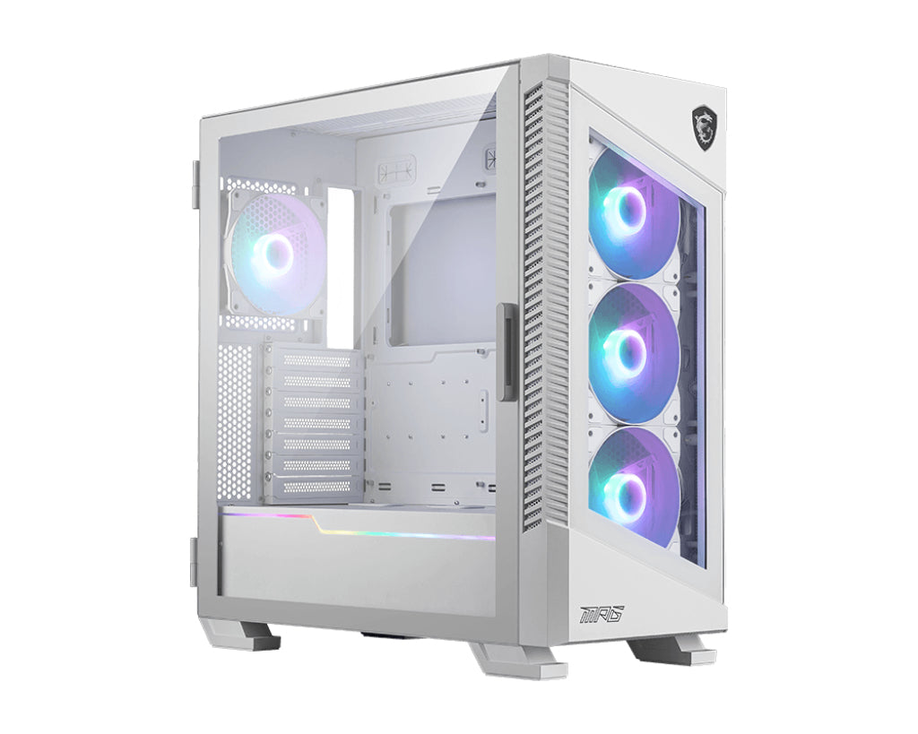 MSI MPG 100R WHITE Midi Tower Weiß