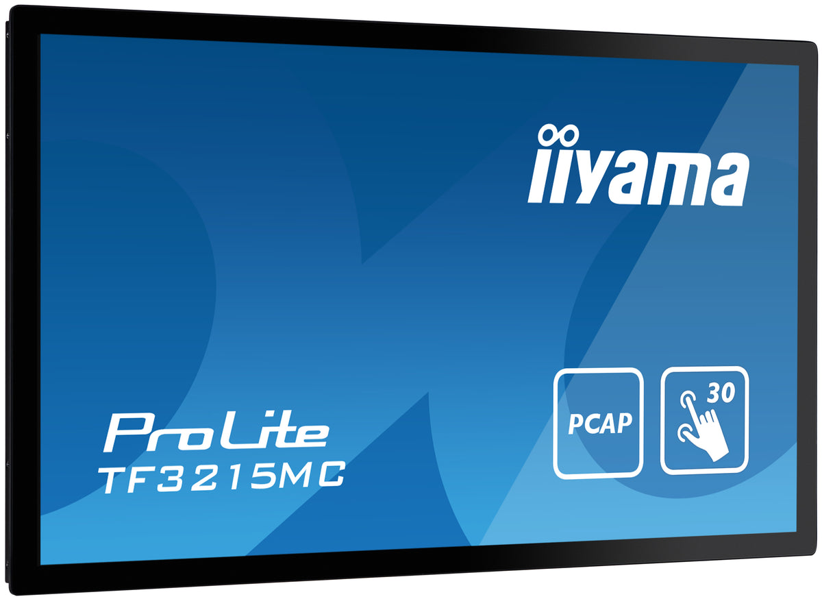 iiyama ProLite TF3215MC-B2 Computerbildschirm 80 cm (31.5") 1920 x 1080 Pixel Full HD LED Touchscreen Kiosk Schwarz