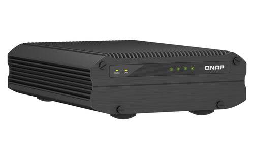 QNAP TS-I410X NAS Tower Intel Atom® x6425E 8 GB 0 TB QNAP QTS Schwarz