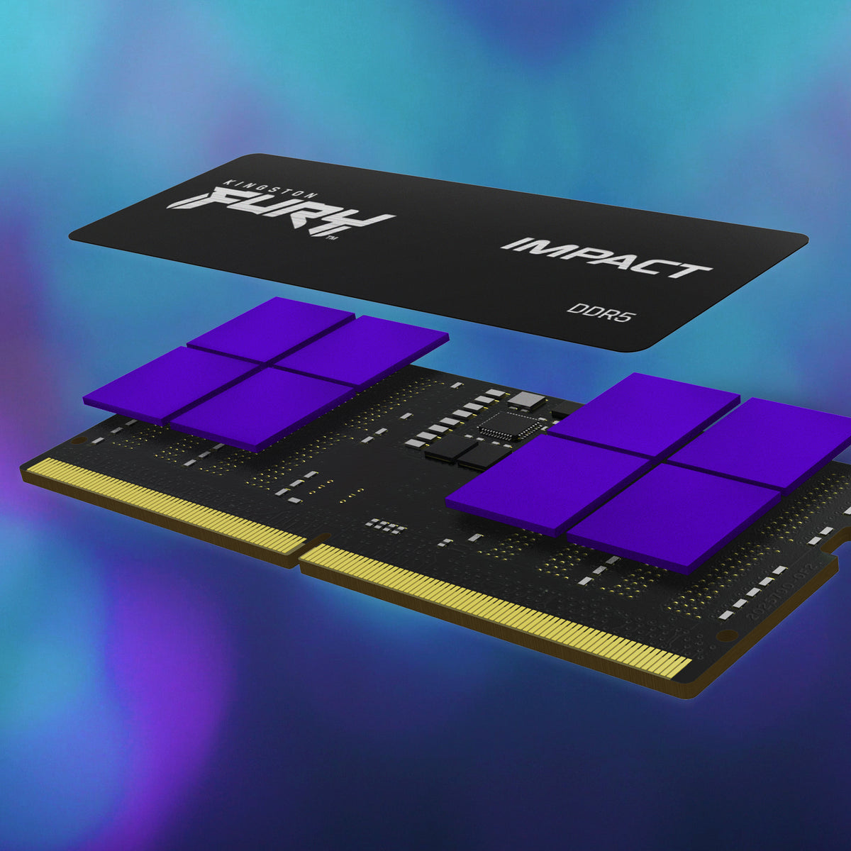 Kingston Technology FURY 32GB 6400MT/s DDR5 CL38 SODIMM (2er-Kit) Impact XMP