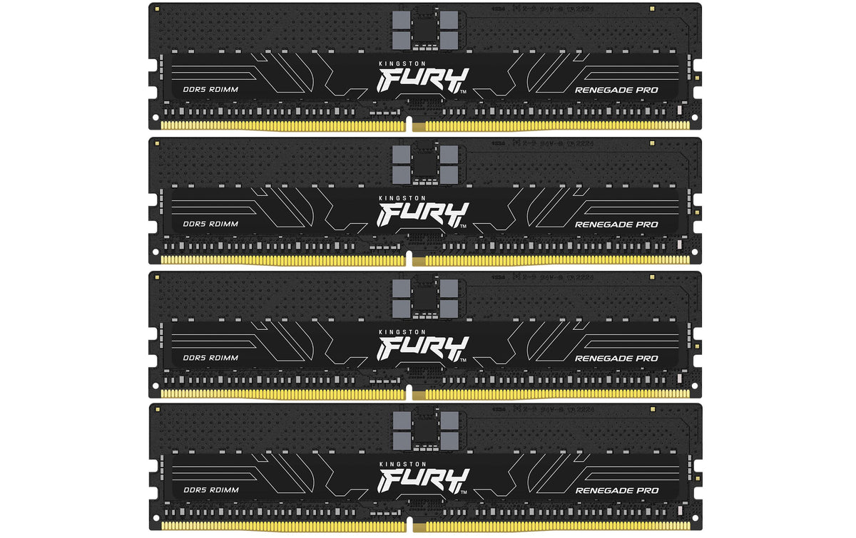 Kingston FURY Renegade Pro Registered Black DDR5-5600 CL36 64GB (4x16GB)