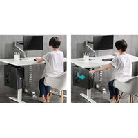 Techly ICA-CS 66 PC-Halterung PC-Halterung unter dem Schreibtisch Schwarz