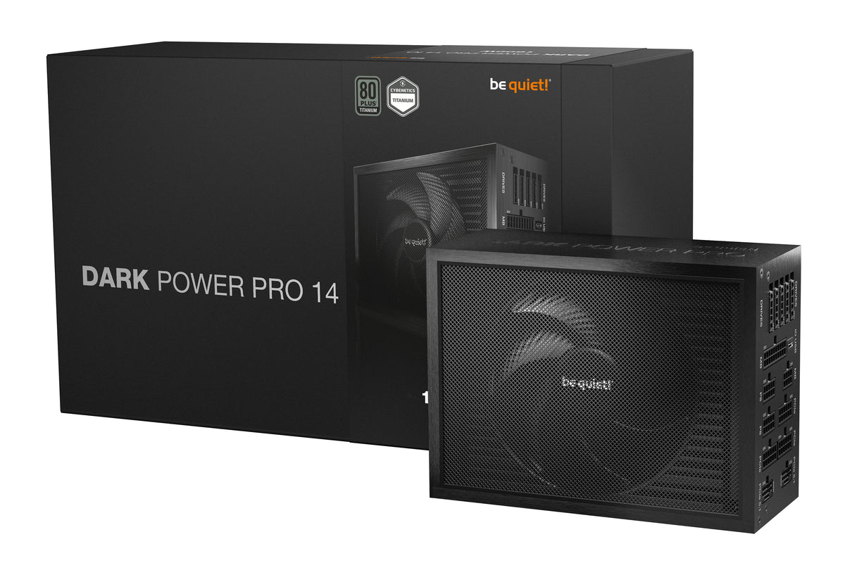 be quiet! Dark Power Pro 14 IO Netzteil 1600 W 20+4 pin ATX ATX Schwarz
