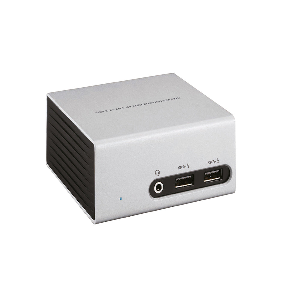 CLUB3D La station d'accueil mini USB 3.2 Gen 1 4K UHD à 30Hz Club 3D CSV-3104D Design ultra fin