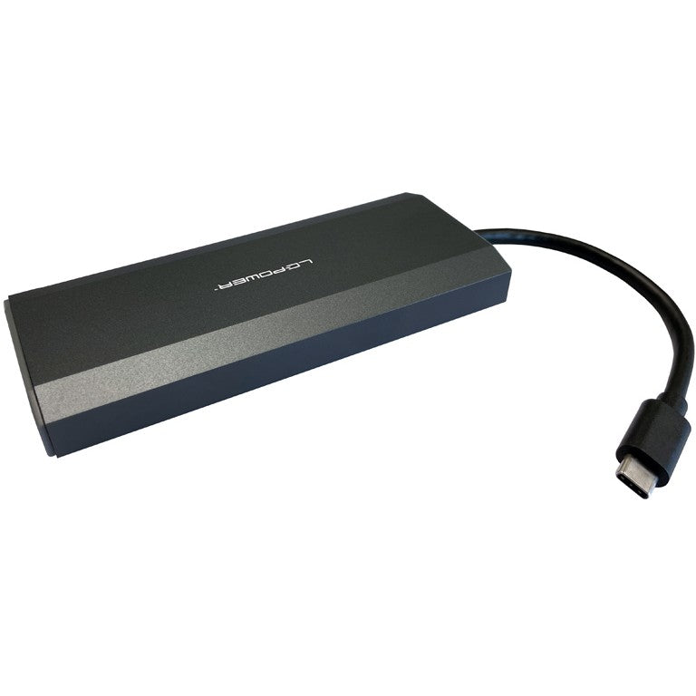 LC-Power LC-HUB-C-MULTI-7-M2 USB-C auf 2xUSB-A/2xUSB-C/HDMI