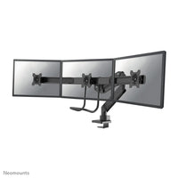 Neomounts NM-D775DX3BLACK Monitorarm 17-27" - Gasfeder - Topfix - 180°-Stopp