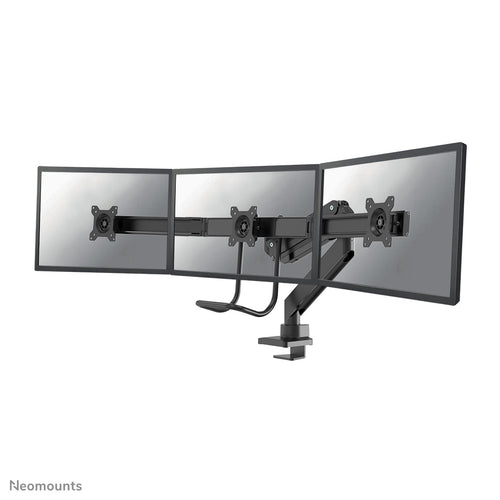 Neomounts NM-D775DX3BLACK Monitorarm 17-27" - Gasfeder - Topfix - 180°-Stopp