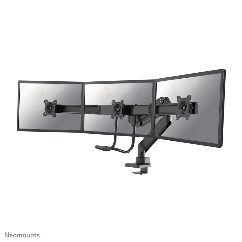 Neomounts NM-D775DX3BLACK Monitorarm 17-27" - Gasfeder - Topfix - 180°-Stopp