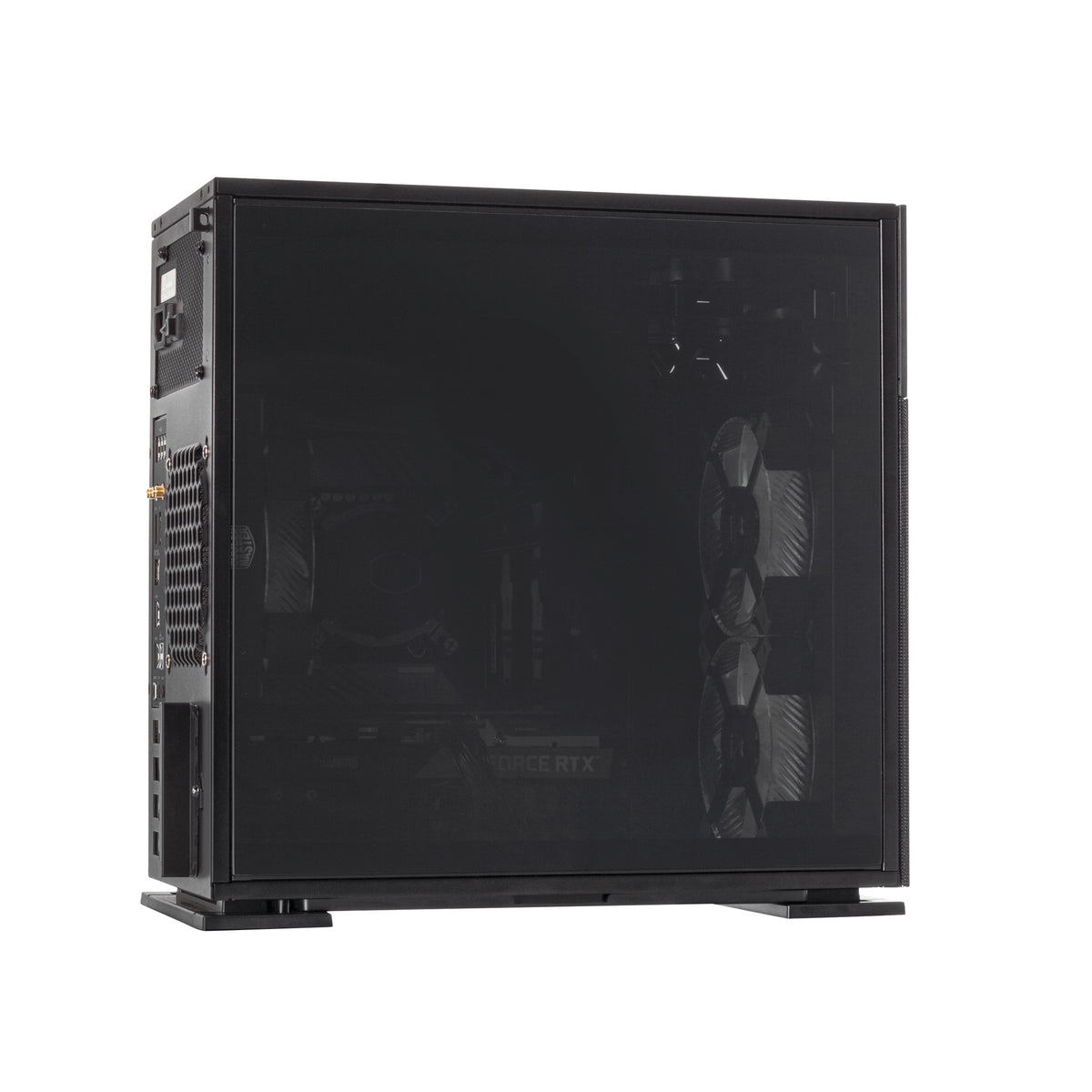 ERAZER Engineer X30 (MD 340056) EU Intel® Core™ i7 i7-14700 32 GB DDR4-SDRAM 2 TB SSD NVIDIA GeForce RTX 5070 Windows 11 Home Tower PC Flüssigkeitskühlsystem Schwarz