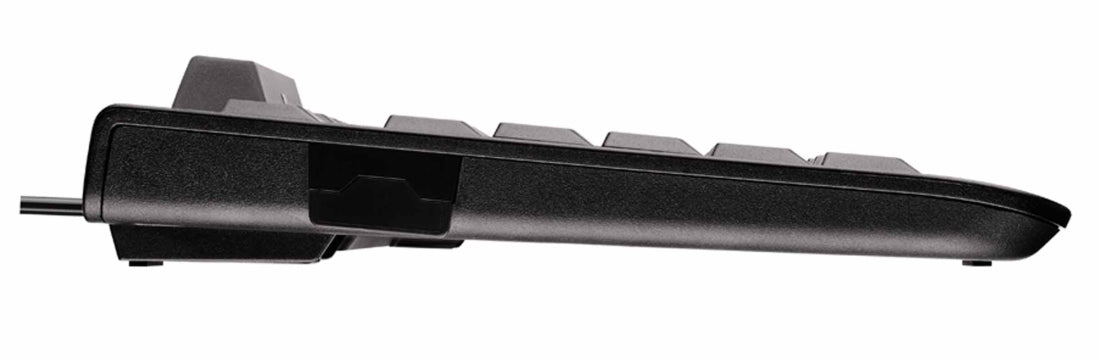 CHERRY KC 1000 SC Tastatur Universal USB AZERTY Belgisch Weiß