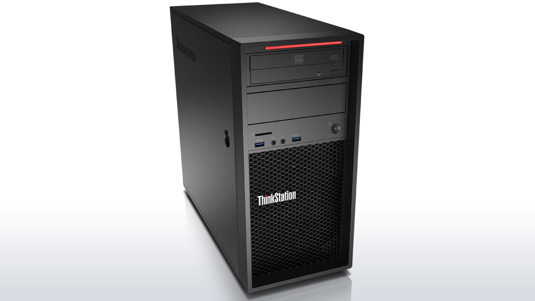 Lenovo ThinkStation P300 Intel® Core™ i7 i7-4790 4 GB DDR3-SDRAM 256 GB SSD Windows 7 Professional Tower Arbeitsstation Schwarz