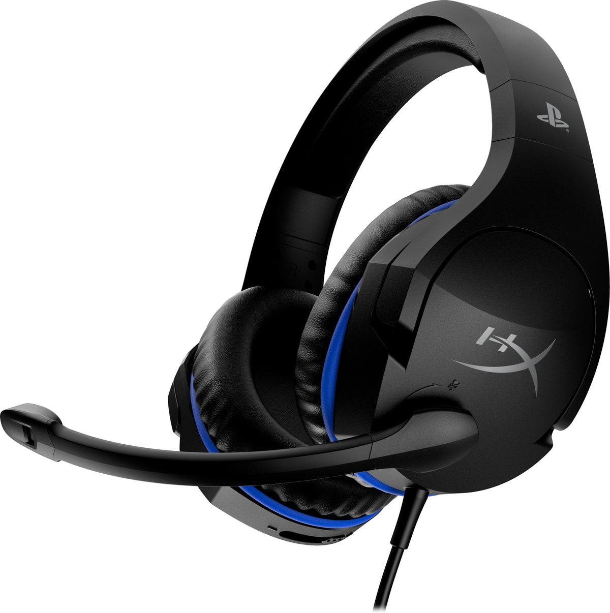 HyperX Cloud Stinger – Gaming-Headset – PS5-PS4 (schwarz-blau)