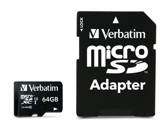 Verbatim Pro 64 Go MicroSDXC UHS Classe 10