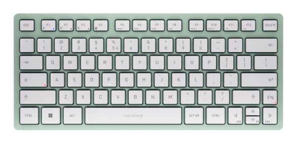 CHERRY KW 7100 MINI BT Tastatur Universal Bluetooth QWERTY US International Mintfarbe
