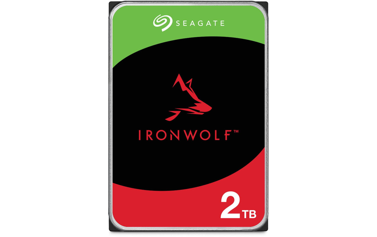 Seagate IronWolf NAS 2 To Disque dur 3,5" 5400 tr/min SATA 6,0 Gb/s