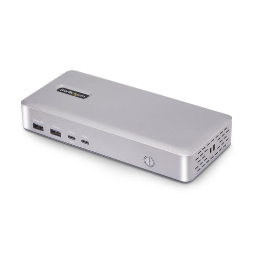 StarTech.com USB4-Dockingstation für zwei Monitore, Dual 4K mit 120Hz oder 8K mit 60Hz über HDMI, 100W Laptop-Ladung, 2,5GbE, USB-C Multi-Monitor-Dock, treiberlos
