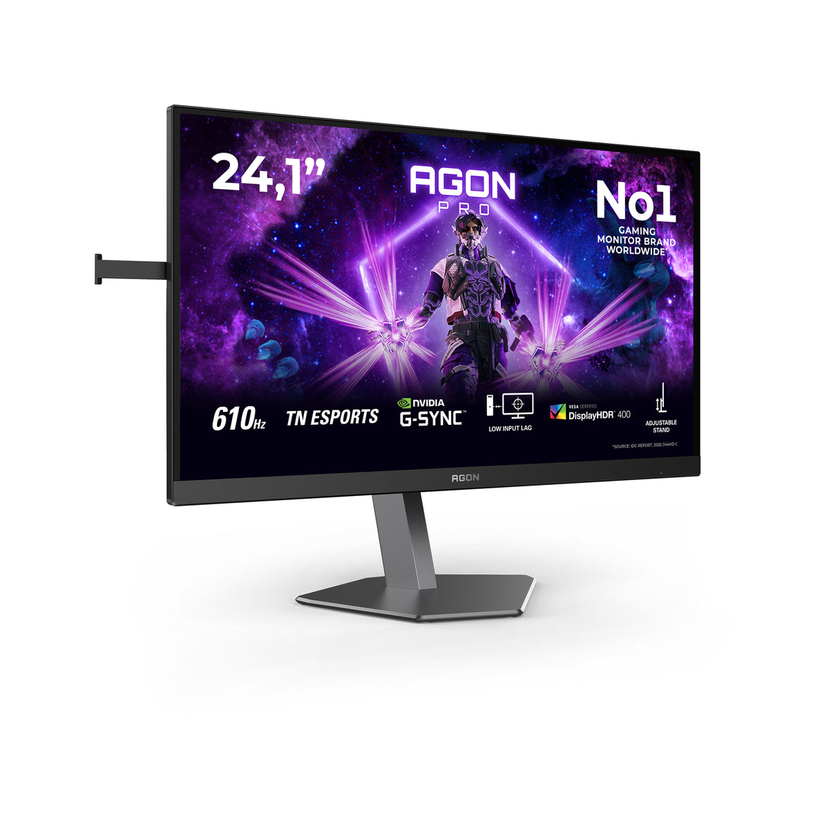 AOC G2 AG246FK6 Computerbildschirm 61,2 cm (24.1") 1920 x 1080 Pixel Full HD LED Schwarz, Grau