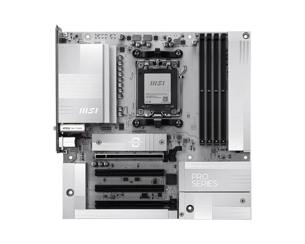 MSI AM5 PRO B850M-A WIFI PZ M-ATX AMD B850 Sockel AM5 micro ATX