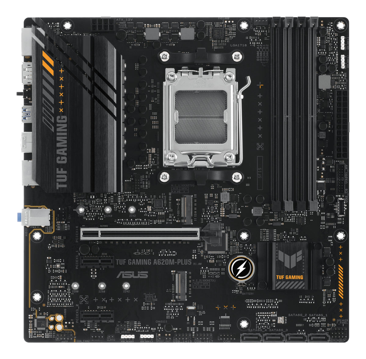 ASUS TUF GAMING A620M-PLUS AMD A620 Sockel AM5 micro ATX