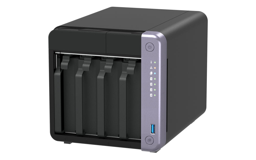 QNAP TS-432X-4G NAS & Speicherserver Tower Alpine Alpine AL-524 4 GB DDR4 QNAP QTS Schwarz