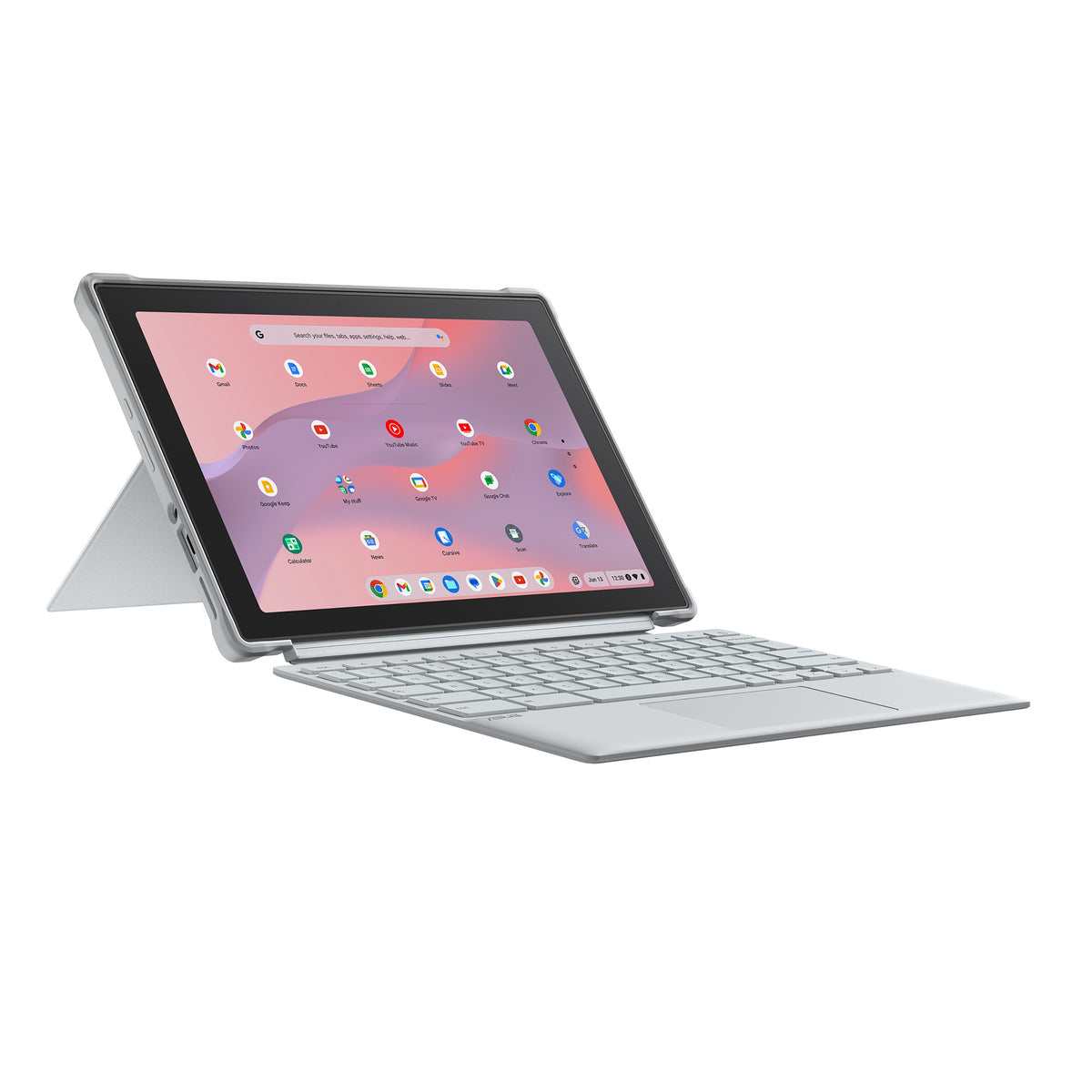 ASUS Chromebook CM30 Detachable CM3001DM2A-R70485 MediaTek Kompanio 520 26,7 cm (10.5") Touchscreen WUXGA 8 GB LPDDR4x-SDRAM 64 GB eMMC Wi-Fi 6 (802.11ax) ChromeOS Silber
