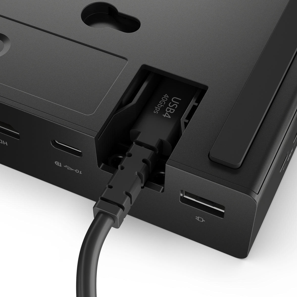 Lenovo ThinkPad USB4 Smart Dock 5500 Kabelgebunden Schwarz