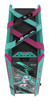 ASUS ROG Strix Helios II Hatsune Miku Edition Midi Tower Mehrfarbig