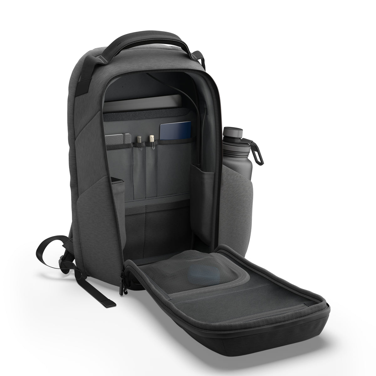 Lenovo ThinkPad 16" Click-Go 40,6 cm (16") Rucksack Schwarz, Dunkles Grau
