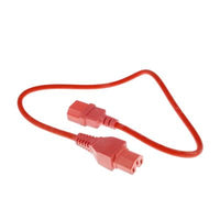Cavo di alimentazione ACT C14 - C15 rosso 0,6 m