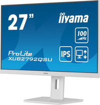 iiyama ProLite XUB2792QSU-W6 Computerbildschirm 68,6 cm (27") 2560 x 1440 Pixel Quad HD LED Weiß