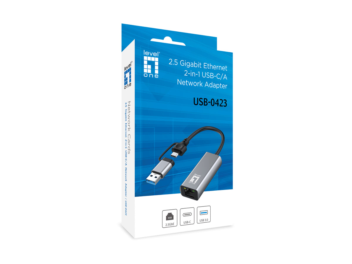 LevelOne USB-0423 Netzwerkkarte Ethernet 2500 Mbit/s
