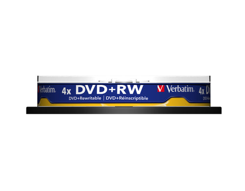 Verbatim DVD+RW 4.7GB, 4x,10er Spindel n.bedruckbar / mit Logo