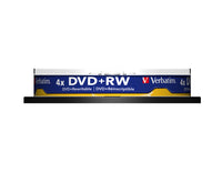 Verbatim DVD+RW 4.7GB, 4x,10er Spindel n.bedruckbar / mit Logo