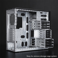 Chieftec BW-01B-OP Computer-Gehäuse Midi Tower Schwarz